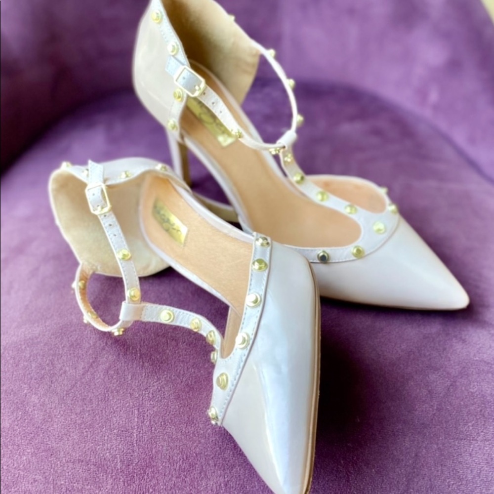 Halogen T-Strap Closed Toe Sandals